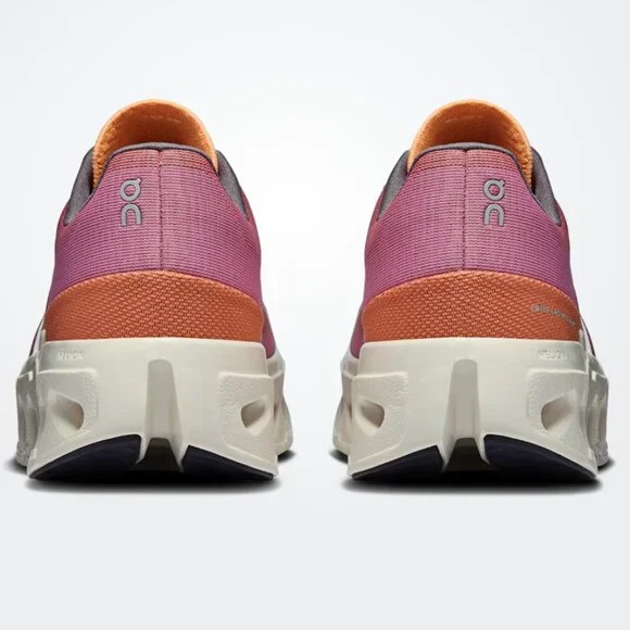 NIB On Running Cloudeclipse Running Shoe in Tangerine/Ivory, Size 9 - Picture 4 of 14